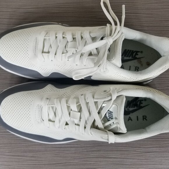 Nike Air Max 1 Ultra Moire, White/Gray, Womens Size 8.5 Left / Size 8 Right - Picture 10 of 16